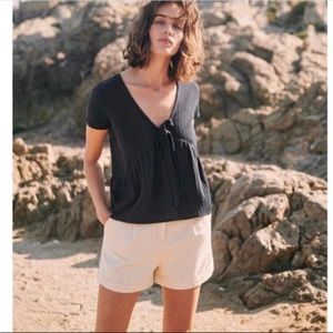 Sezane reversible knot tee